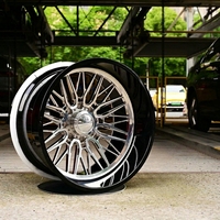 Rines de Aleación Forjados Cromados Personalizados de 8x6.5, Diseño Cóncavo Profundo, de 20-24 Pulgadas, Nuevos, ET de 25 mm, para GMC, para Camioneta F250