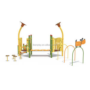 Taman luar ruangan Bespoke buatan khusus ramah lingkungan tahan lama GS bersertifikat anjing kelincahan anak anjing bermain peralatan bermain> 500kg - Product Image 4