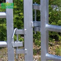 Panneaux de clôture de style américain pour ferme et ranch, cadre en fer galvanisé à chaud, pour chevaux, cerfs, moutons, chèvres, utilisation sur chantier
