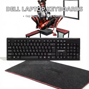 Nouveaux claviers filaires PS/2 pour ordinateurs portables Latitude 3340 3350 E3340 14 E5450 E7470, clavier américain pour ordinateur de bureau - Product Image 2