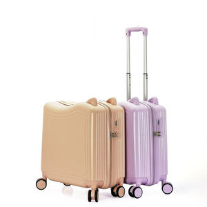 Valise à roulettes légère pour enfants en ABS+PC avec roues de 18 pouces, serrure et poignée souple - Trolley de voyage pour garçons - Product Image 3