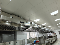 Système de hotte de restaurant avec filtre ESP, hotte de cuisine électrostatique avec accès frontal pour les intégrateurs d'équipements