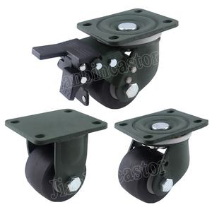 Carga de qualidade militar de 1 tonelada a <span class=keywords><strong>2</strong></span> toneladas por rodízio 4 5 6 8 polegada super heavy duty rodízio industrial MC <span class=keywords><strong>nylon</strong></span> roda do rolo - Product Image 2