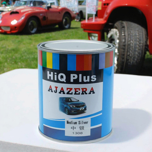 Barniz Acrílico de Alto Brillo para Pintura de Automóviles, para Capa Base, Larga Resistencia a la Intemperie, Pintura Automotriz en Aerosol de Alta Calidad 1308 1K Plata Medio - Product Image 1