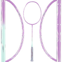 Ensemble de badminton YODIMAN Agent, cadre en fibre de carbone de haute qualité, poignée en PU, léger, durable, haute performance, manche en carbone moyen