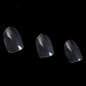 Artsu — faux-ongles transparents ovales courtes, pour manucure, extensions à couverture complète, pour <span class=keywords><strong>Salon</strong></span>, design artistique, fournitures, 500 pièces - Product Image 3