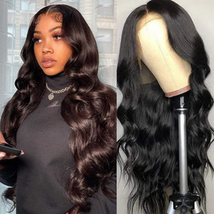 13x6 Hd dentelle avant cheveux humains pleine frontale Bob 30 pouces 1b 27 perruques transparentes pour le tressage de cheveux humains perruque en gros - Product Image 6