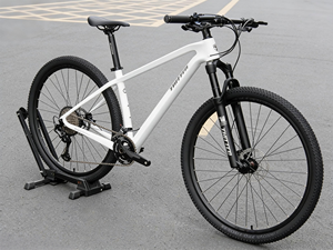 Vélo de montagne en fibre de carbone WARRIORpro 27,5/29 pouces avec suspension avant, freins à disque doubles, 24 vitesses pour la course et la ville - Product Image 6