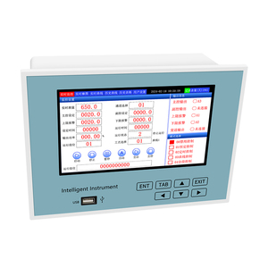 เครื่องบันทึกข้อมูลอุตสาหกรรมแบบไร้กระดาษ 32 ช่องสัญญาณ พร้อมระบบควบคุม PID รองรับ RS485 และ USB สำหรับบันทึกข้อมูลอุณหภูมิและความชื้น หน้าจอสัมผัส THM - Product Image 1