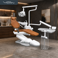 Équipement dentaire entièrement fonctionnel, fauteuil dentaire avec crachoir détachable, prix avantageux