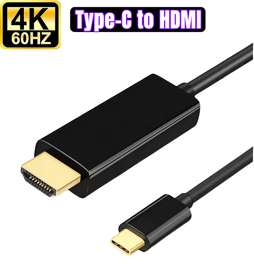 Type-c to HDMI2.0 4K*60hz Black