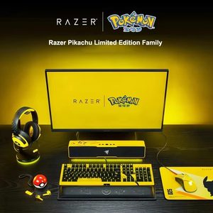 <span class=keywords><strong>Razer</strong></span> Pikachu Edition HyperSpeed 完全ワイヤレスイヤホン マルチプラットフォーム対応 <span class=keywords><strong>Bluetooth</strong></span> 5.2 アクティブノイズキャンセリングヘッドセット LEDバッテリー - Product Image 3