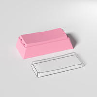 Aflion Multi-color R4 1U/2U Keycaps vierges XDA personnalisables, transparents, touches Backspace, PBT, pour clavier mécanique, disposition ANSI/ISO