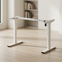 D-1SU21 Cadre de bureau électrique intelligent à double moteur, abordable, réglable en hauteur, pour tables assis-debout de bureau