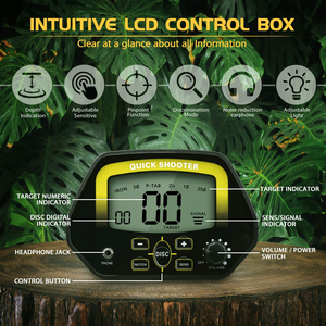 גלאי מתכות MD-3030 לאיתור זהב עמוק, גלאי זהב מקצועי במחיר טוב, ישירות מהמפעל - Product Image 2