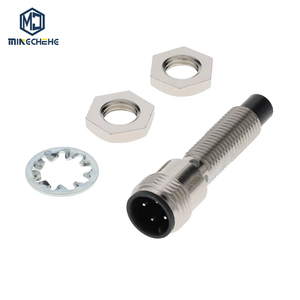 E2EX4MD1M1 M12 Cylindrical <b>Inductive</b> Proximity <b>Switch</b> 4mm Sensing Range NPN Output for Industrial Automation Control System - Product Image 1