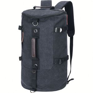 Sac à main léger pour femme, idéal pour la gym et le yoga, imperméable, personnalisable, en toile, portable, sac de voyage, sac à bandoulière - Product Image 3