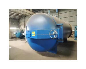 Horizontal Industrial de vulcanización de Autoclave tanque para caucho