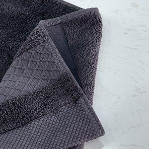 Hot Bán Chất Lượng Cao Tiêu Chuẩn Khách Sạn Tay Khăn Set 100% Cotton Jacquard Logo Phòng Tắm Mặt Khăn - Product Image 2