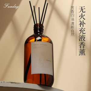 Fundag <b>Reed</b> <b>Diffuser</b> Refill Liquid 500ml Aromatherapy Home Fragrance Natural Scent - Product Image 2