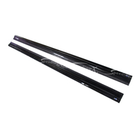 Extension de bas de caisse en fibre de carbone style REVOZPORT pour kit carrosserie MERCEDES BENZ C-CLASS W204 AMG C63 2008-2014