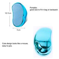 Tampon écologique pour callosités de pieds, lime à pieds en verre Nano, épurateur de pieds, dissolvant de peau morte