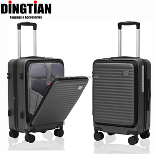 Valise d'Affaires de Bagages à Ouverture Frontale en PC ABS de 20 Pouces de Haute Qualité avec Poche pour <span class=keywords><strong>Ordinateur</strong></span> <span class=keywords><strong>Portable</strong></span> Offre Spéciale <span class=keywords><strong>Sac</strong></span> de Voyage <span class=keywords><strong>Trolley</strong></span> Prix Usine - Product Image 3