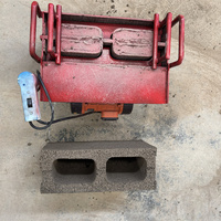 Machine à fabriquer des blocs de pavage avec commande PLC, presse à béton pour le moulage de blocs de pavage
