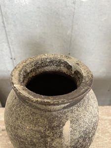 와비 사비 장식 세라믹 꽃병 냄비 그리스 꽃병 세 소박한 세라믹 새싹 꽃병 저렴한 - Product Image 4