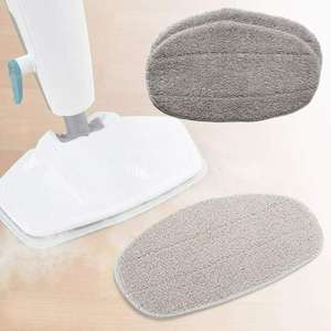 Tampons de <span class=keywords><strong>nettoyage</strong></span> en microfibre lavables et réutilisables pour nettoyeur vapeur <span class=keywords><strong>Leifheit</strong></span> CleanTenso, chiffon de <span class=keywords><strong>nettoyage</strong></span> en fibre pour serpillière vapeur - Product Image 4