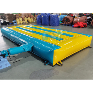 Grand matelas gonflable commercial en PVC pour fête en plein air personnalisé pour enfants coussin gonflable pour le saut et le rebond avec souffleur à vendre - Product Image 1