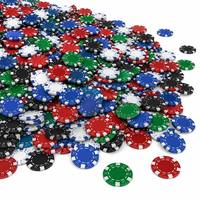 Jetons de poker en céramique gravés sur mesure avec motif en relief pour tournoi de poker texan