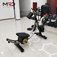 Machine à Crunchs Abdominaux, Équipement d'Entraînement pour la Taille et le Core, Appareil de Fitness pour la Salle de Sport et la Maison