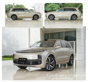 Cina Auto <span class=keywords><strong>Li</strong></span> L9 Auto ibrida guida a sinistra 4WD cambio manuale elettrico a lungo raggio sedili in pelle scuro tetto interno in metallo - Product Image 6