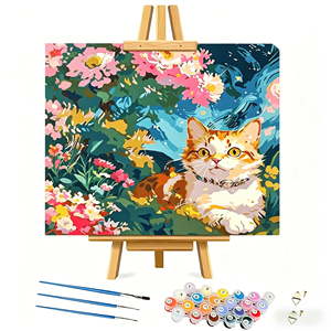 <span class=keywords><strong>Peinture</strong></span> par numéros pour adultes, <span class=keywords><strong>peinture</strong></span> à l'huile, kit de <span class=keywords><strong>peinture</strong></span> décorative, toile DIY, décoration intérieure - Product Image 1