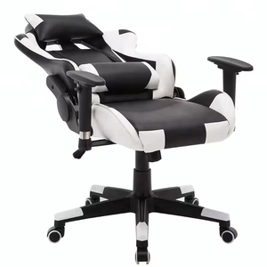 Silla de Juego Profesional Ajustable y Giratoria para PC con Reclinación y Asiento de Cuero PU Estilo Racing 5727 - Product Image 2