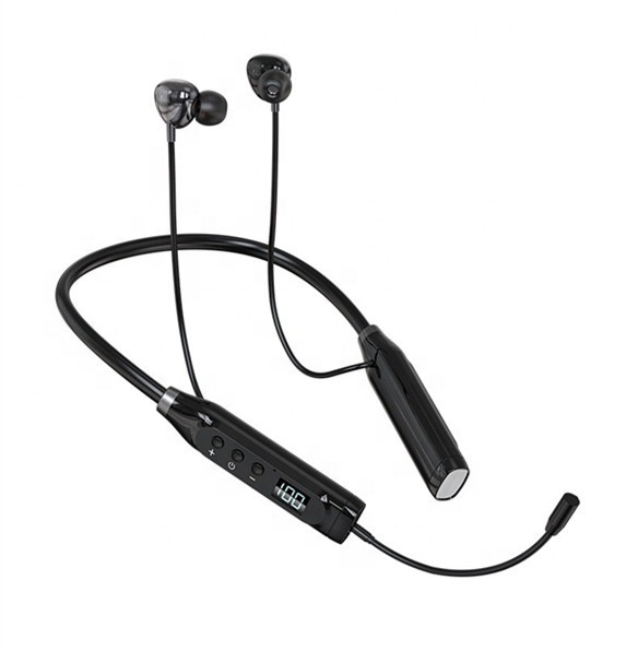 HiFi Earbuds with 100h Wireless Range Sports-Designed Noise Reduction In-Ear Headphone with LED Battery Indicator for Karaoke