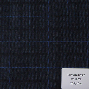 Tela de Traje a Cuadros 100% Lana Poliéster, Ligera, Antibacteriana, para Uniformes de Personal de Patrulla de Chalets de Esquí - Product Image 1