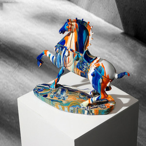 Elementi Decorativi di Lusso a Forma di Cavallo; Mobili TV Creativi e Leggeri per Soggiorno di Alta Gamma - Product Image 5