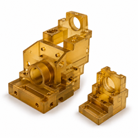 Blocs de montage optiques en Ultem PEI usinés CNC 5 axes pour systèmes de vision industrielle avec inspection CMM