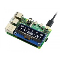 Pantalla OLED Waveshare de 2.23 Pulgadas para Raspberry Pi, 128x32 Píxeles, Interfaz SPI/I2C, Hecho en China, Envío Rápido