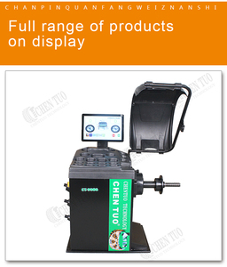 Équipement de véhicule Combo d'alignement de roue de levage à 4 poteaux Changeur de pneu et équilibreur pour des performances optimales - Product Image 4