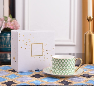 Juego de Tazas de Porcelana China de Color con Diseño de Estrella Real Rusa, Ecológico y Vintage, para Té de la Tarde - Product Image 2