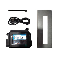 Imprimante d'étiquettes portable manuelle à tube flexible 12,7 mm TIJ pour codes-barres, logos, codes QR, images, dates, jet d'encre, alimentée par batterie