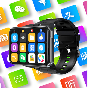 S999 4G Thông Minh Đồng Hồ <span class=keywords><strong>Android</strong></span> 9.0 OS Cổ Tay Điện Thoại Đồng Hồ Mtk6761 4GB + 64GB Trái Tim Tỷ Lệ Màn Hình Smartwatch Phụ Trợ Docking Ứng Dụng - Product Image 5