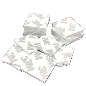 3M Double Coated Tissue Tape 9448A Square Adhesive <b>Pads</b> For Electronics And Hardware - Product Image 5