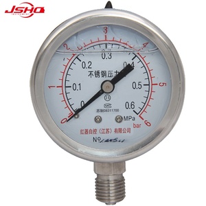 100 मिमी सदमे प्रतिरोधी स्टेनलेस स्टील उच्च गुणवत्ता वाले मानमीटर दबाव गेज - Product Image 1