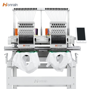 Máquina de Bordar Automática Comercial de Dos Cabezas, Máquina de Bordar Plana Computarizada de 2 Cabezas - Product Image 3