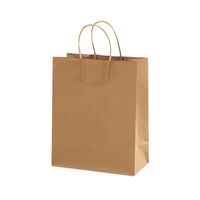 Sacs à café en papier kraft recyclables avec logo personnalisé imprimé en offset pour emballages cadeaux, artisanat, bougies et plats à emporter