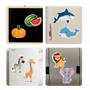 Livre de puzzle magnétique pour enfants : activités éducatives, aimants de réfrigérateur, dessins animés, véhicules, animaux - Product Image 5